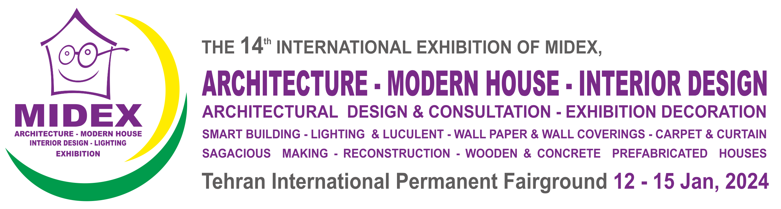 HeaderEn Midex - The 14th International Architecture and Interior Design (MIDEX) Exhibition 2023 in Iran/Tehran